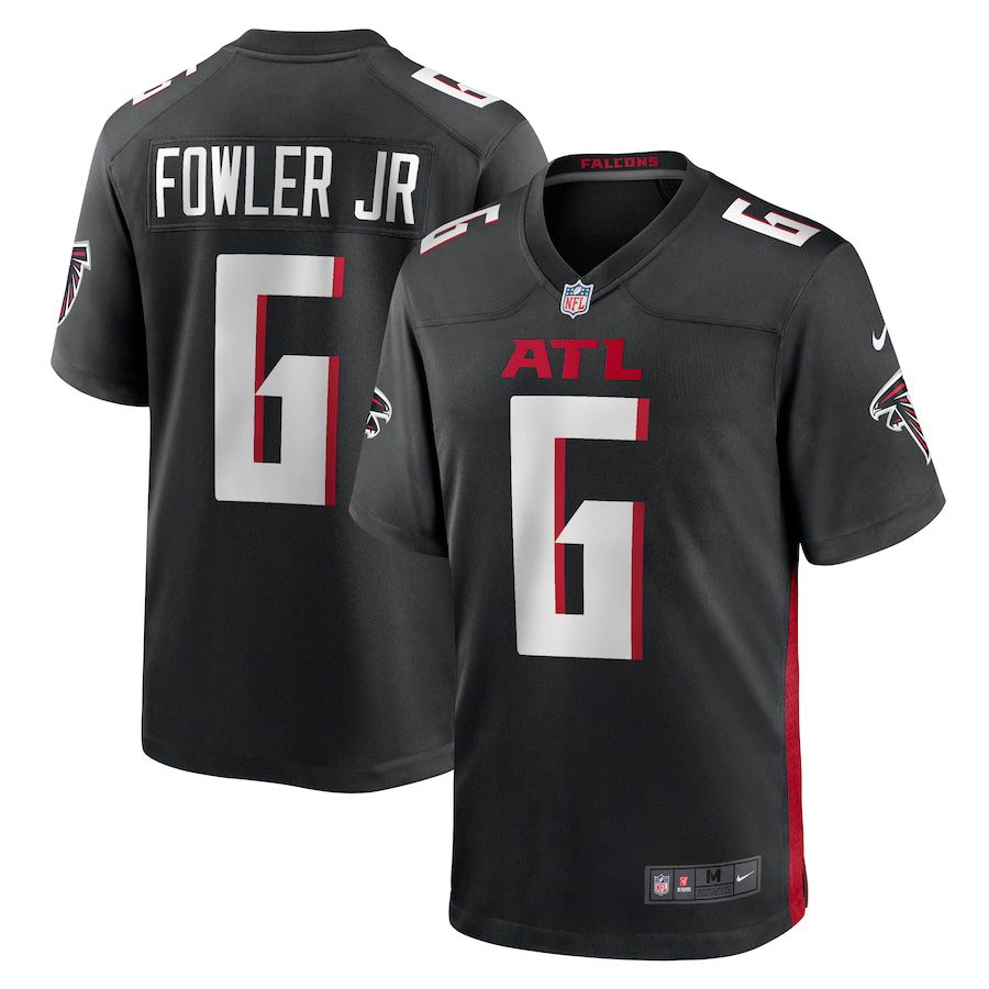 Men Atlanta Falcons 6 Dante Fowler Jr Nike Black Player Game NFL Jersey